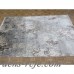 Bloomsbury Market One-of-a-Kind Pellegrino Modern Abstract Hand-Knotted Gray Area Rug OLRG2181